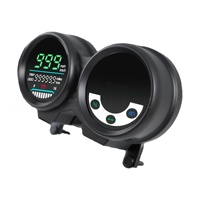 Nouveau tableau de bord numérique pour moto, affichage LED, compteur de vitesse, compteur kilométrique, tachymètre, modification du compteur Bajaj CT100, ABS de haute qualité