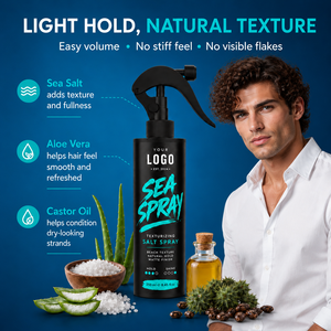 Top Selling Volumizing Hair <b>Spray</b> All Hair Types Creates Waves Curls Natural <b>Texture</b> Fast Hold Easy To Wash Sea Shaping <b>Spray</b> - Product Image 5