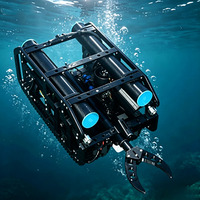 Robot ROV Eksplorasi Bawah Air Dengan Lengan Penjepit untuk Operasi Bawah Air di Sungai dan Laut