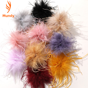 Épingles à plumes d'autruche et de <span class=keywords><strong>dinde</strong></span> en 21 couleurs - Idéales pour les tenues de festival, les demoiselles d'honneur, les célébrations de Pâques et les événements du Nouvel An, le cosplay - Product Image 1