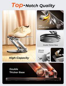 Soporte de Aluminio para Laptop LISEN, Base Elevadora Resistente para Computadora, Soporte Metálico Estable para <span class=keywords><strong>Notebook</strong></span>, Soporte Sólido para Escritorio para MacBook <span class=keywords><strong>Dell</strong></span> de 17 Pulgadas - Product Image 3