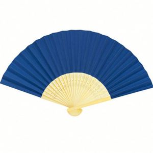 Abanicos de Papel de Bambú Personalizados con Impresión a Medida para Fanáticas - Product Image 4