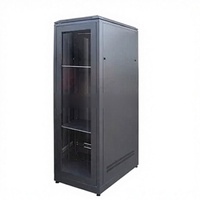 Kabinet Server Jaringan Standar 19 Inci Pintu Kaca 42U Tebal 2 Meter Stok Kustom