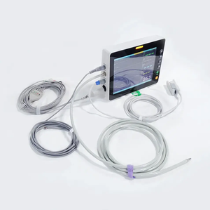 Hot verkopende multiparameter veterinaire vitale functies monitor <span class=keywords><strong>ECG</strong></span>/SPO2 parameters draagbare dierenarts 8 inch TFT scherm draadloos netwerk 4+ - Product Image 5