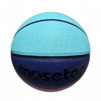 Micro au toucher doux  Ballon de basketball en cuir synthétique taille 7, professionnel, pour jeu en salle, résistant à l'usure, logo personnalisé, commande en gros