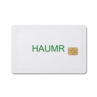 Carte intelligente RFID HUAMR sans contact avec puce IC pour le contrôle d'accès aux bibliothèques, les cartes de membre et l'identification des actifs