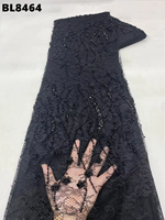 Nouveau design – Tissu en dentelle brodée, tricoté, métallisé, Dobby, perlé et à sequins pour robes de mariée et tenues de soirée pour filles