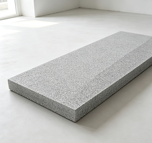Dalles de <span class=keywords><strong>pavé</strong></span> en granit gris clair, finition flammée, texture sel et poivre, pour patio extérieur, allée, voie de circulation - Product Image 3