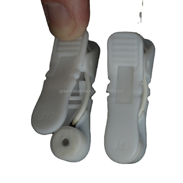 Greentek Gelfree Earclips EEG Electrodes Use As Ground Electrodes or Reference Electrodes in EEG, EMG, ERG