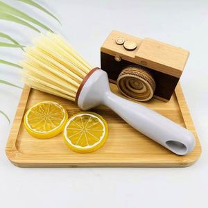 Handy <b>Small</b> Plastic PP Multipurpose Basin Kitchen <b>Sink</b> Dirt Cleaning Brush Scrubber for Effective Cleaning - Product Image 6