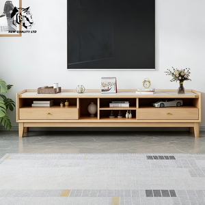 Venta directa de fábrica, precio económico, logotipo personalizado, gran stock listo para enviar, mueble para TV de nuevo diseño, mueble de madera para sala de estar, aparador para TV. - Product Image 1