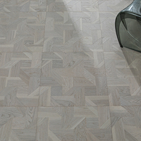 Parquet en chêne anthracite minimaliste moderne, qualité commerciale, bois d'ingénierie