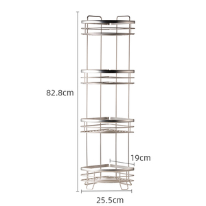 Factory Directly 4 Tier Bathroom Shelf Triangle Metal <strong>Free</strong> <strong>Standing</strong> <strong>Shower</strong> <strong>Caddy</strong> Best Bathroom Corner <strong>Shower</strong> <strong>Caddy</strong> - Product Image 3