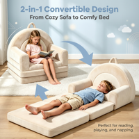 Nouveau design, canapé-lit d'angle simple pour enfants et tout-petits, compressé sous vide, mobilier bébé pour salon