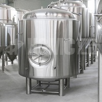 Réservoir de bière fraîche brillant, 8 l, 2000l, en brite