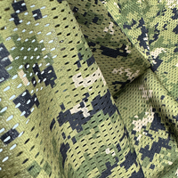 US NWU AOR2 Type III Camo Polyester 75D Bird Eye Mesh Tissu Léger Oeillet Tricoté Tissu Utilisé Pour/Gants/Vêtements Tissus