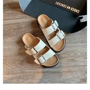 Sandales en liège pour femmes 2026 en gros, chaussures en PVC, claquettes épaisses pour femmes, saison printemps - Product Image 6