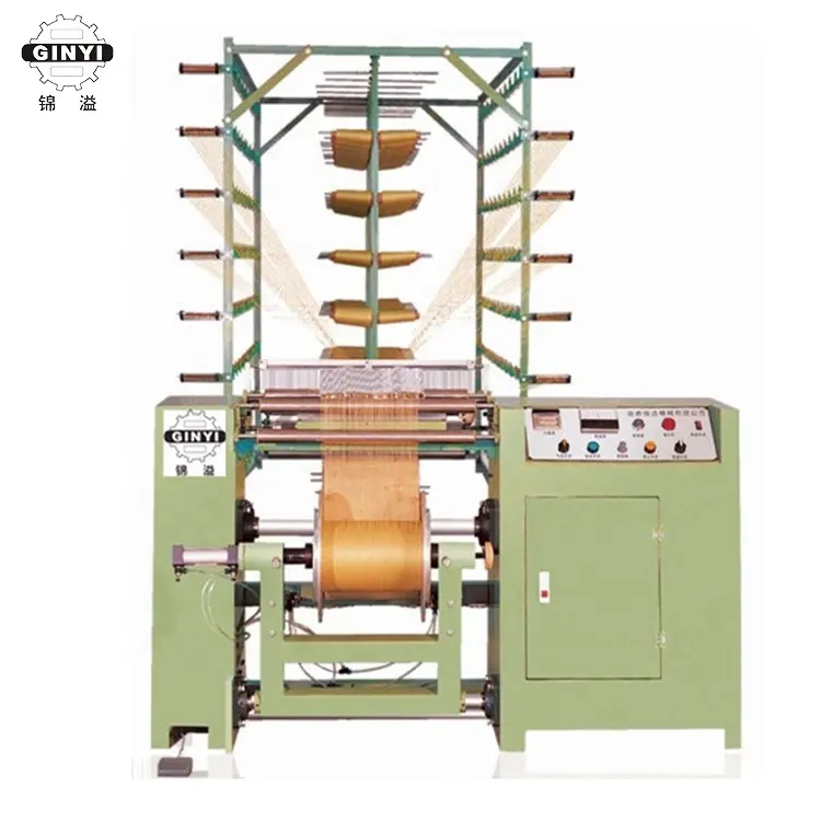 GINYI Electronic Pneumatic Warping Machine Non-elastic Nylon/Polyester Yarn Warping Machine Yarn Winding Machine
