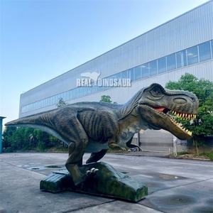 Dinosaure marcheur grandeur nature réaliste en fibre de verre pour parc à thème de <span class=keywords><strong>dinosaures</strong></span>, parc d'aventure et centre commercial - Product Image 6