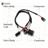 Faisceau de câblage moteur 144-7871 compatible avec les moteurs Cat C9, 3306, 3406E, 3176C – Pièces de rechange pour faisceau de câbles