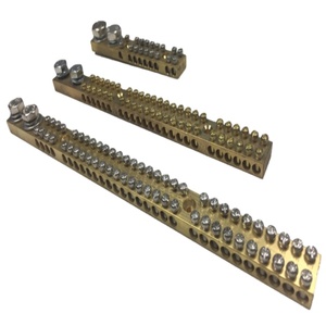 ขั้วต่อสายดินทองเหลืองและขั้วต่อเทอร์มินัลบล็อกแบบกำหนดขนาดได้เอง - Product Image 1