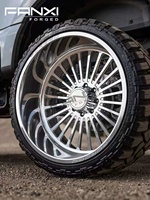 Velg Aluminium Forged 6061-T6 20x10 20x12 22x12 24x12 24x14 8x180 8x170 6x135 6x139.7 untuk Ram2500 Chevy GMC Tacoma
