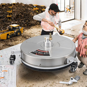 Cepillo de disco de limpieza de suelo de acero inoxidable de alta presión eléctrico de 15 ", limpiador de chasis del tren de rodaje de lavado de coches, arandela inferior HL - Product Image 2