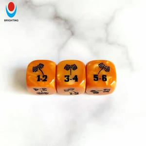 ODM OEM 16mm perla mármol D20 D6 remolino grabado Logo diseño acrílico juguetes familia conjunto 7 Uds componentes <span class=keywords><strong>de</strong></span> <span class=keywords><strong>juego</strong></span> <span class=keywords><strong>de</strong></span> mesa <span class=keywords><strong>juego</strong></span> <span class=keywords><strong>de</strong></span> <span class=keywords><strong>dados</strong></span> personalizado - Product Image 2