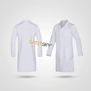 Bata de Laboratorio Médica Profesional Blanca para Doctores, Enfermeras, Científicos e Instrumentos Quirúrgicos para el Cuidado de la Salud - Product Image 2