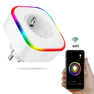 2019 EU UK Mini Wireless Outlet WiFi Smart Plug Kompatibel mit Alexa Echo Google Home