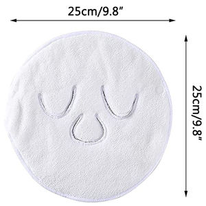 Многоразовые спа-полотенца для лица, моющаяся маска для лица, полотенце для горячей и холодной воды, увлажняющее полотенце для отпаривания, подарок для мам, сестер, друзей - Product Image 5
