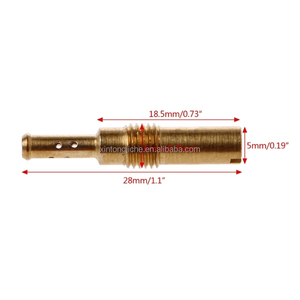 Boquilla de inyector de chorro de piloto lento para <span class=keywords><strong>carburador</strong></span> <span class=keywords><strong>Keihin</strong></span> CB GY6 KOSO OKO PE CVK <span class=keywords><strong>FCR</strong></span> - Product Image 6