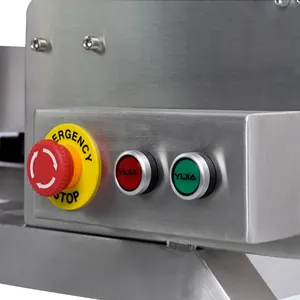 Mesin detektor logam konveyor sabuk sensitivitas Program otomatis dengan tolak