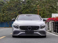 Kit carrosserie S63 amélioré pour Mercedes Benz Classe S Coupé C217 W217 2015-2021 : pare-chocs avant, diffuseur arrière, embouts d'échappement