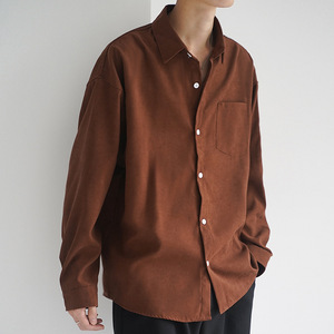 Chemise de travail de bureau décontractée blanche personnalisée de haute qualité Chemise boutonnée formelle à manches longues pour hommes - Product Image 3