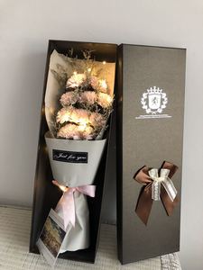 Soap Flower <strong>Gift</strong> Box Factory Wholesale Coffee Long <strong>Gift</strong> Box China Valentine's Day <strong>Birthday</strong> <strong>Gift</strong> Rose Girlfriend <strong>Wife</strong> Mom - Product Image 5