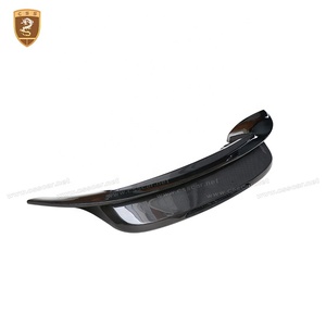Aileron arrière de queue de canard de voiture de Style <span class=keywords><strong>SC</strong></span> pour aile en Fiber de carbone sèche Porsche 992 - Product Image 4