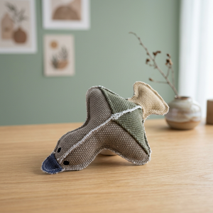 Handmade Eco-Friendly Cotton <b>Canvas</b> Duck Chew Toy for Dogs Cute <b>Animal</b> Shape Indoor/Outdoor All Seasons Luxury Pet Toy - Product Image 3