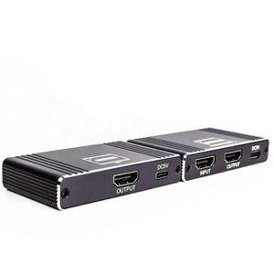 Émetteur-récepteur vidéo sans fil Elanby 200m, 5,8 GHz, 1080P/60Hz, alliage d'aluminium, 2 canaux audio, gris titane, CE FCC - Product Image 4