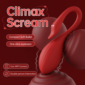 เครื่องกระตุ้นคลิตอริสแบบเงียบ ควบคุมผ่านแอพ พร้อมโหมดสั่น 9 รูปแบบ รูปทรงหงส์ กระตุ้นจุดจี ไวเบรเตอร์ ของเล่นผู้ใหญ่แบบควบคุมระยะไกล - Product Image 4