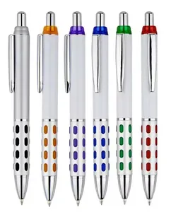 Press-Kugelschreiber Punkteform Press-Gläser-Stift Werbegeschenk Kugelschreiber