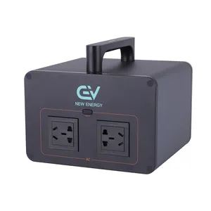 Camping Good Items 500W Rechargeable Portable Power Station Solar Camping Generator Have AC DC USB QC3.0 PD Outlets
