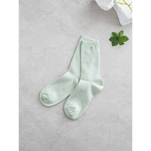 Monfoot calze a collo lungo verde Golgee da donna taglia unica monouso calda e traspirante alla caviglia con Carto - Product Image 1
