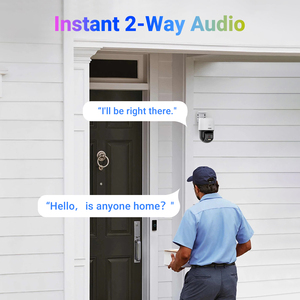 ANNKE NCPT500 3K 5MP PoE IP Security <b>Camera</b> ColorPro Motion Detection Microphone Speaker Two-way Audio <b>Card</b> Slot CCTV Cctv Camer - Product Image 5