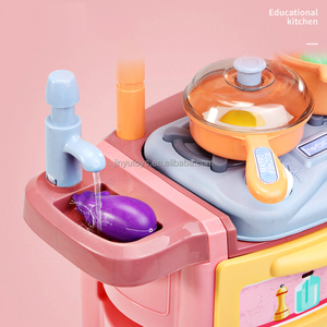 Ensemble de jouets de <span class=keywords><strong>cuisine</strong></span> pour enfants, 20 pièces, avec jeux de pulvérisation et évier de <span class=keywords><strong>cuisine</strong></span> réaliste pour une vraie expérience culinaire - Product Image 3