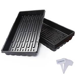 Plateau <span class=keywords><strong>en</strong></span> plastique carré <span class=keywords><strong>pour</strong></span> plantes de pépinière <span class=keywords><strong>pour</strong></span> les soins du jardin transporter des fleurs et des plantes sans trou <span class=keywords><strong>pour</strong></span> les pots de fleurs et les jardinières - Product Image 4