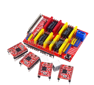 Yixintai Máy In 3D CNC Lá Chắn V3 Khắc Máy Mở Rộng Hội Đồng Quản Trị + A4988 Điều Khiển Với Tản Nhiệt - Product Image 1