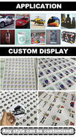 Autocollant PVC imperméable, impression artistique mignonne, autocollant décoratif en PVC pour ordinateur portable et décoration de carnet
