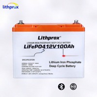 Batterie médicale LiFePO4 12V100AH de qualité automobile pour fauteuil roulant, installation facile, remplacement direct pour scooter de mobilité, certifiée UL