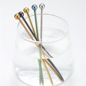 Brochetas de Acero Inoxidable para Barbacoa y Frutas, Agujas para Frutas, Decoraciones para Cócteles, Brochetas Metálicas para Vino - Product Image 3